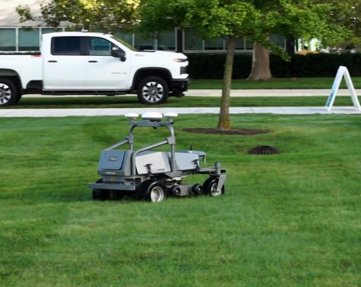 autonomous robotic mowers that are transforming how grounds are maintained
